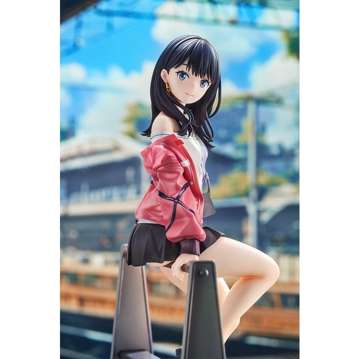 Gridman Universe PVC Statue 1/7 Rikka Takarada: Blue Sky Station 21 cm
