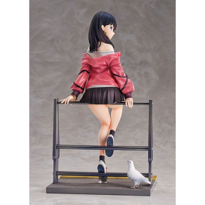 Gridman Universe PVC Statue 1/7 Rikka Takarada: Blue Sky Station 21 cm