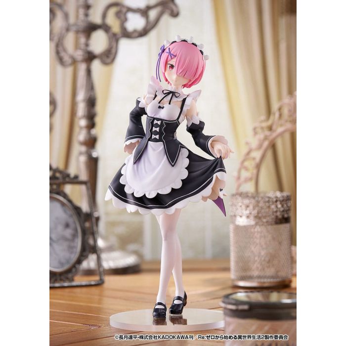 Re:Zero Starting Life in Another World Pop Up Parade PVC Statue Ram L Size 22 cm   