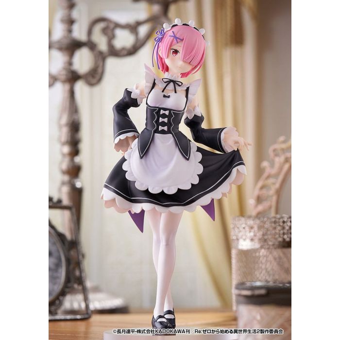 Re:Zero Starting Life in Another World Pop Up Parade PVC Statue Ram L Size 22 cm   