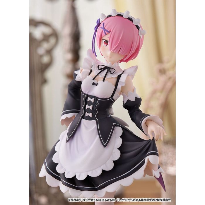 Re:Zero Starting Life in Another World Pop Up Parade PVC Statue Ram L Size 22 cm   