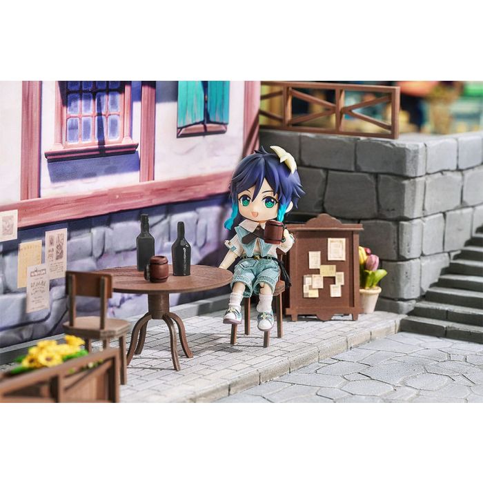 Genshin Impact Nendoroid Doll Action Figure Venti: Blue Ballad Ver. 14 cm