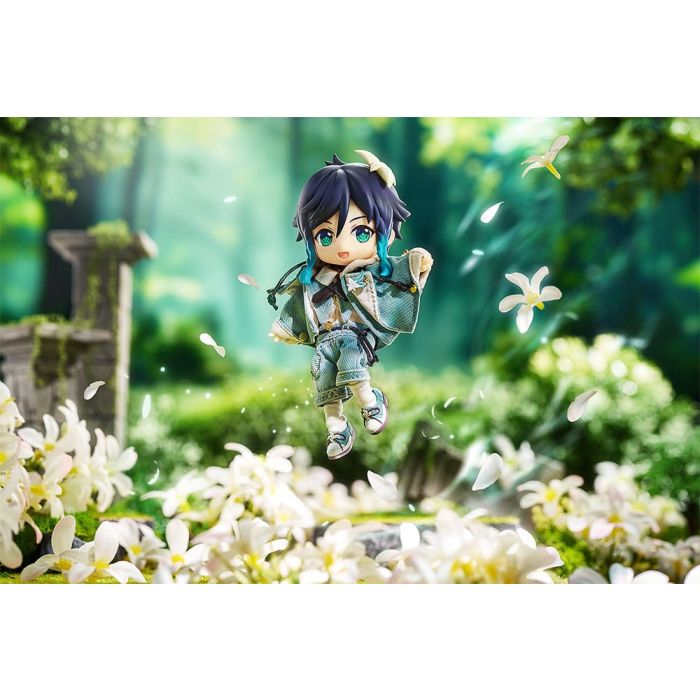 Genshin Impact Nendoroid Doll Action Figure Venti: Blue Ballad Ver. 14 cm
