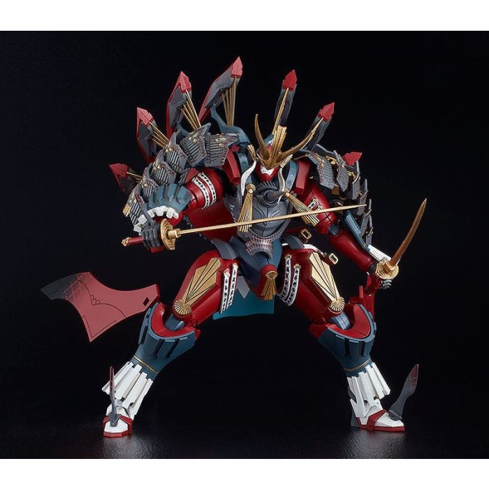 Full Metal Daemon Muramasa Moderoid Plastic Model Kit Third-generation Seishuusengou Uemon-no-jou Muramasa 16 cm (re-run)