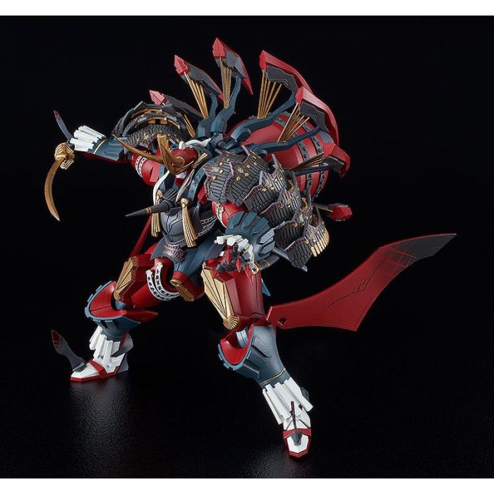 Full Metal Daemon Muramasa Moderoid Plastic Model Kit Third-generation Seishuusengou Uemon-no-jou Muramasa 16 cm (re-run)