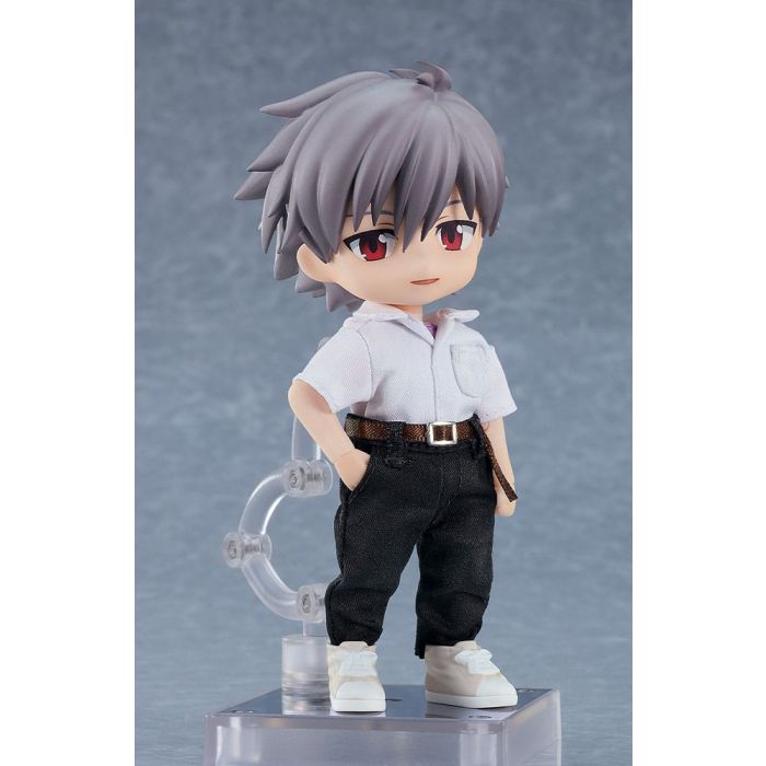 Rebuild of Evangelion Nendoroid Doll Action Figure Kaworu Nagisa 14 cm