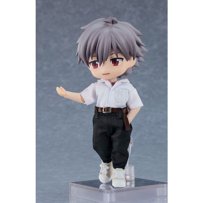 Rebuild of Evangelion Nendoroid Doll Action Figure Kaworu Nagisa 14 cm