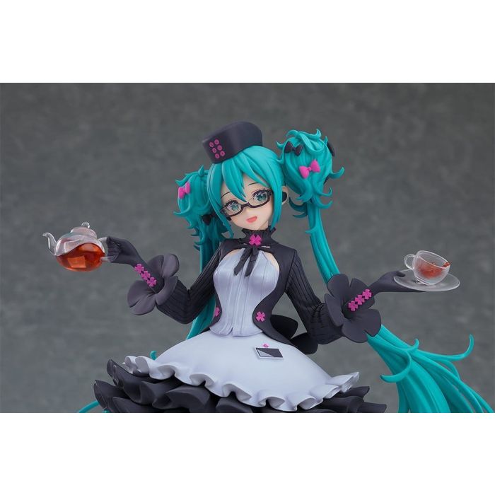 Character Vocal Series 01: Hatsune Miku Pop Up Parade Hatsune Miku: Glasses x Café Ver. 18 cm