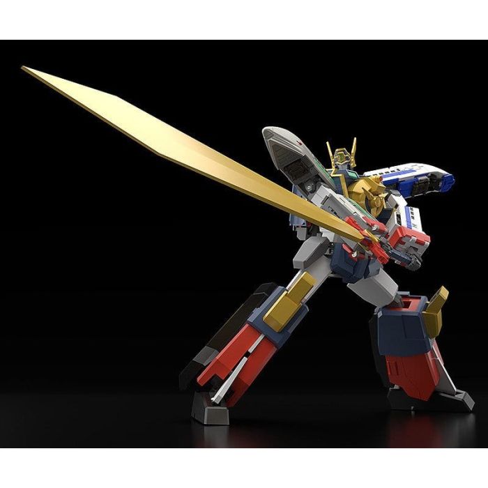The Brave Express Might Gaine The Gattai Action Figure Might Gunner + Perfect Option Set 20 cm
