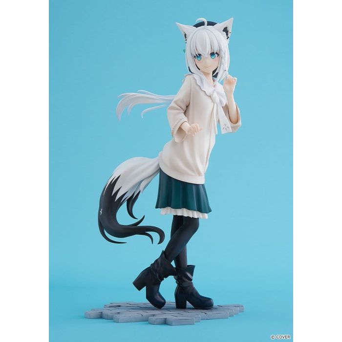 Hololive Production G.S. Collection PVC Figure 1/7 Shirakami Fubuki: Date Style - Casual Outfit Ver. 22 cm