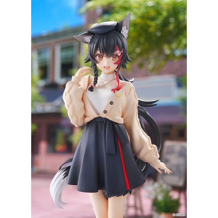 Hololive Production G.S. Collection PVC Figure 1/7 Ookami Mio Date Style - Street Outfit Ver. 24 cm