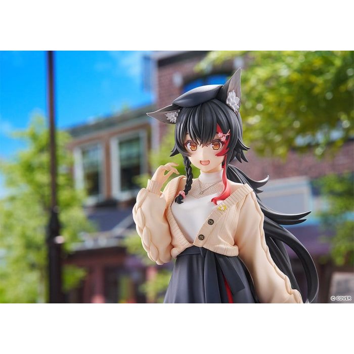 Hololive Production G.S. Collection PVC Figure 1/7 Ookami Mio Date Style - Street Outfit Ver. 24 cm