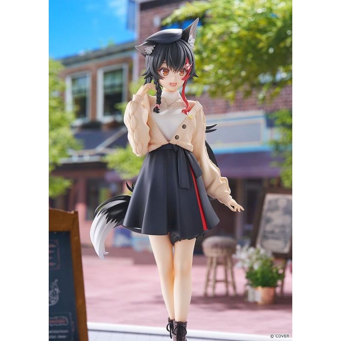 Hololive Production G.S. Collection PVC Figure 1/7 Ookami Mio Date Style - Street Outfit Ver. 24 cm