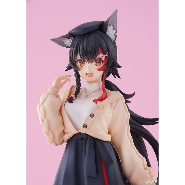 Hololive Production G.S. Collection PVC Figure 1/7 Ookami Mio Date Style - Street Outfit Ver. 24 cm