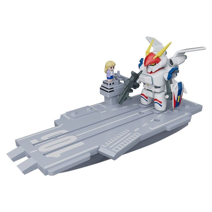 Metal Armor Dragonar Brickroid Action Figure Dragonar-1 (Opening Ver.) & Carrier Set 5 cm