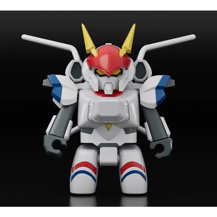 Metal Armor Dragonar Brickroid Action Figure Dragonar-1 (Opening Ver.) & Carrier Set 5 cm