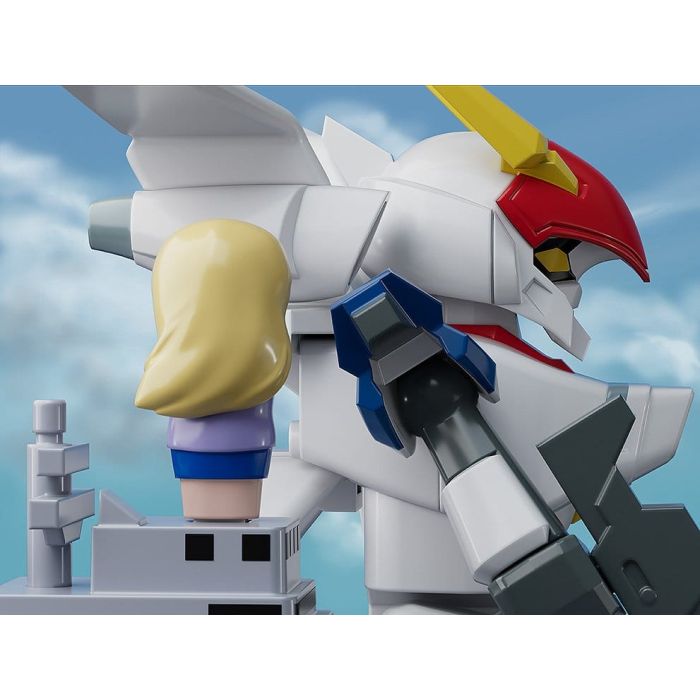 Metal Armor Dragonar Brickroid Action Figure Dragonar-1 (Opening Ver.) & Carrier Set 5 cm