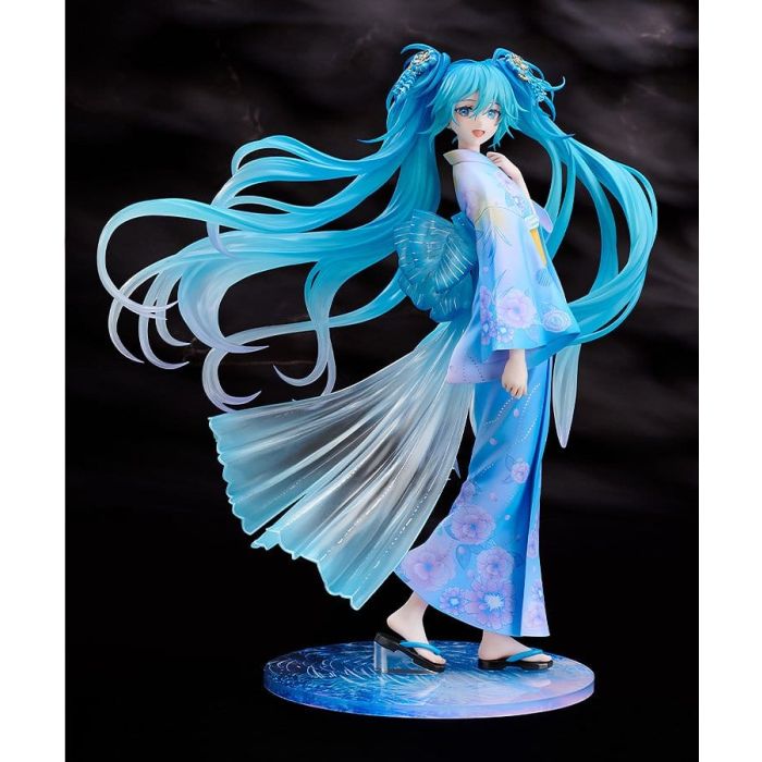Character Vocal Series 01: Hatsune Miku PVC Figure 1/7 Music & Fire Works Ver. 23 cm