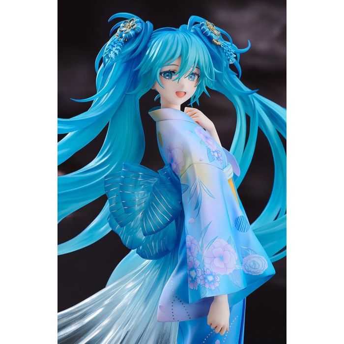 Character Vocal Series 01: Hatsune Miku PVC Figure 1/7 Music & Fire Works Ver. 23 cm