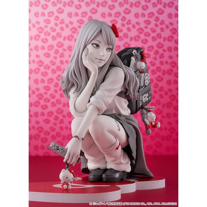 Junji Ito PVC Figure Gyaru Tomie x Hello Kitty 14 cm