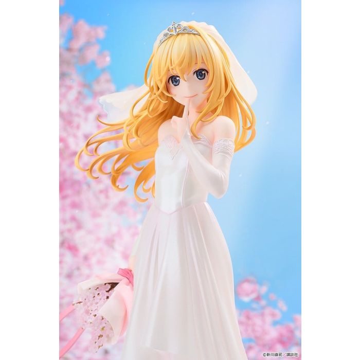 Your Lie in April G.S. Collection PVC Figure 1/7 Kaori Miyazono Wedding Dress Ver. 22 cm
