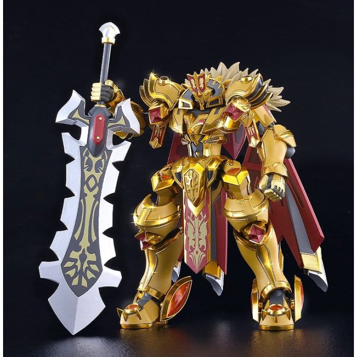 Knight's & Magic Moderoid Plastic Model Kit Goldleo: Royal Metallic Ver. 14 cm