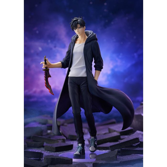 Solo Leveling Pop Up Parade PVC Statue Sung Jinwoo L Size 24 cm                