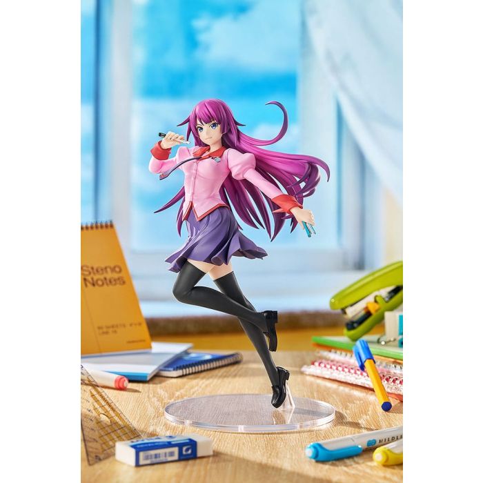 Monogatari Series Pop Up Parade PVC Statue Hitagi Senjyogahara L Size 23 cm              