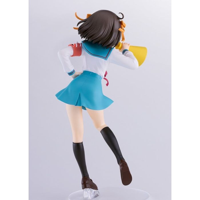 The Melancholy of Haruhi Suzumiya Pop Up Parade PVC Figure Haruhi Suzumiya L Size 22 cm