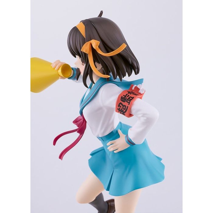 The Melancholy of Haruhi Suzumiya Pop Up Parade PVC Figure Haruhi Suzumiya L Size 22 cm