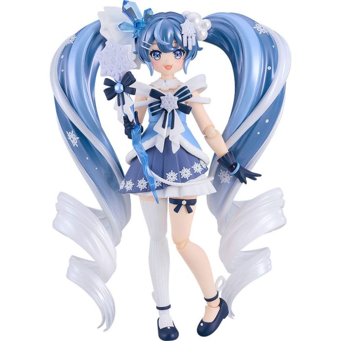 Character Vocal Series 01: Hatsune Miku Figma Action Figure Snow Miku: Crystal Snow Ver. 13 cm