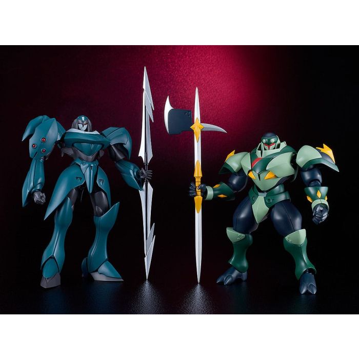 Starknight Tekkaman Blade Moderoid Plastic Model Kits 2-Pack Tekkaman Dagger & Tekkaman Axe