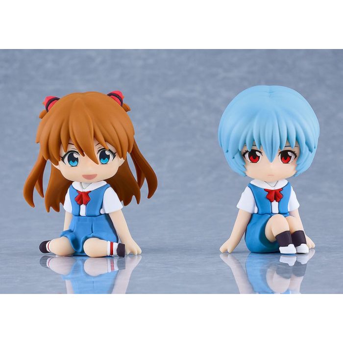 Rebuild of Evangelion Rubber Mascot Nendroid Plus Mini Figure Asuka Shikinami Langley 8 cm