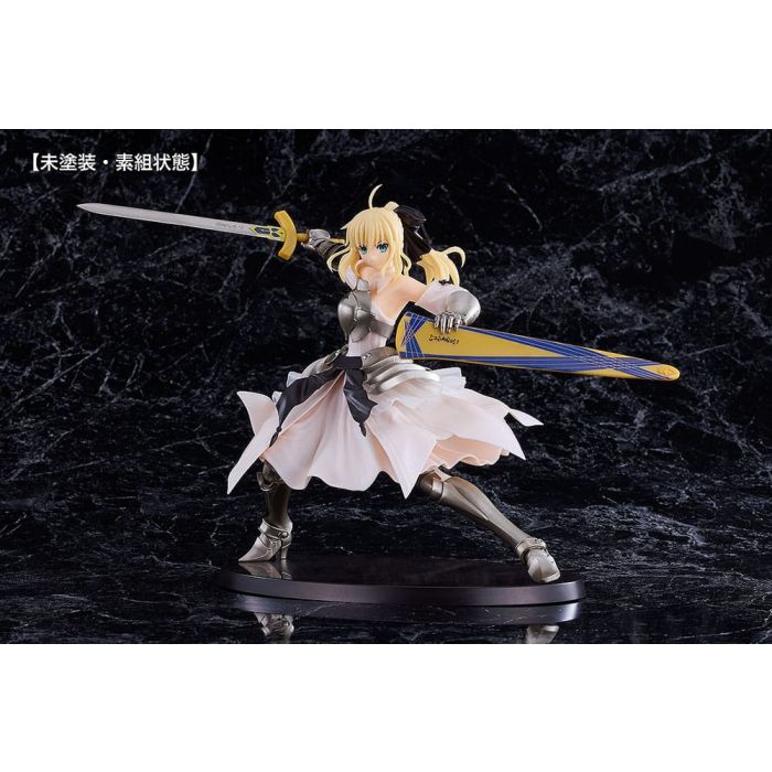 Fate/Stay Night Plamatea Plastic Model Kit Reincarnation Saber Lily Distant Avalon 20 cm       
