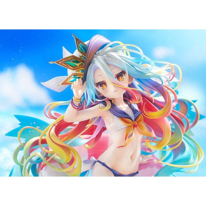 No Game No Life Statue 1/7 Shiro: Sailor-Style Swimsuit Ver. 24 cm               