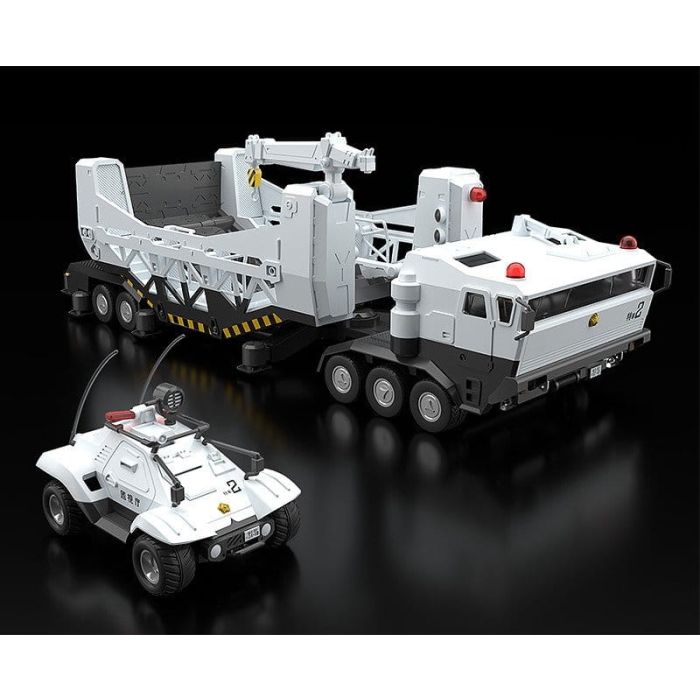 Mobile Police Patlabor Moderoid Plastic Model Kits 1/60 Type 98 Special Command Vehicle & Type 99 Special Labor Carrier (re-run) 