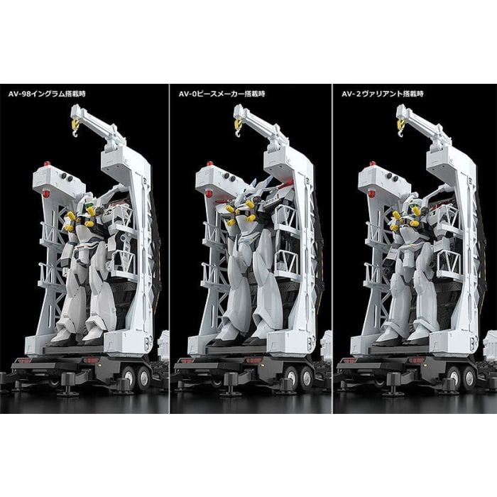 Mobile Police Patlabor Moderoid Plastic Model Kits 1/60 Type 98 Special Command Vehicle & Type 99 Special Labor Carrier (re-run) 