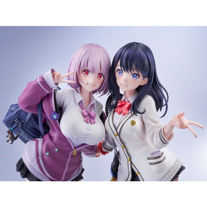 SSSS.GridmanPVC Statues 1/7 2-Pack Rikka Takarada & Akane Shinjo feat. toridamono 22 cm