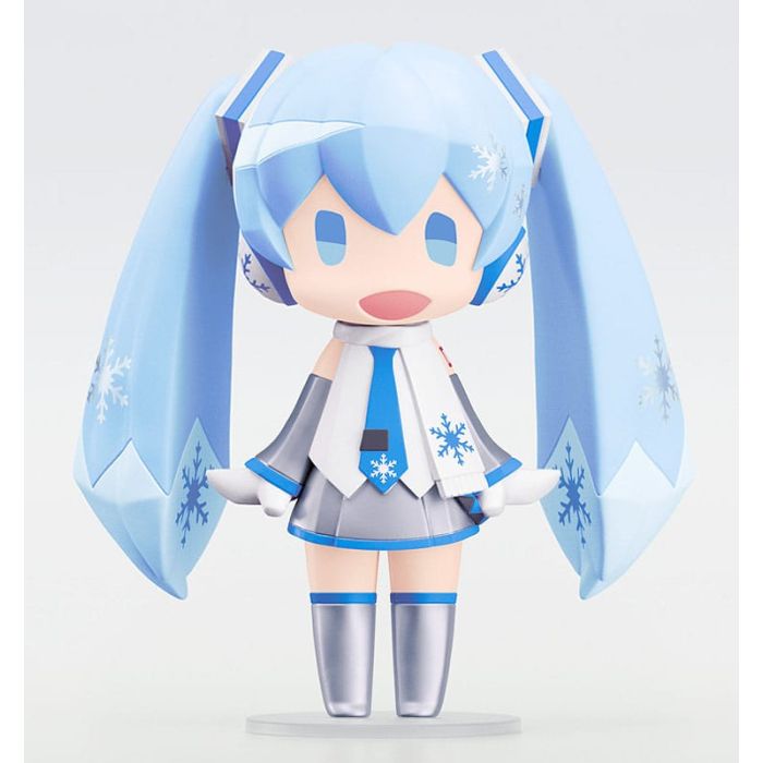 Character Vocal Series 01: Hatsune Miku HELLO! GOOD SMILE Action Figure Snow Miku 10 cm