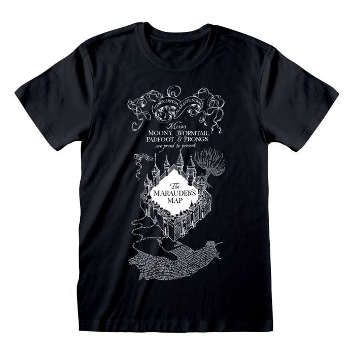 Harry Potter T-Shirt Marauders Map Size M
