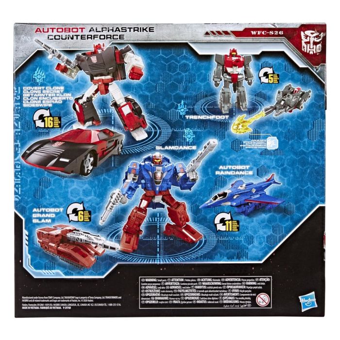 Transformers Generations War for Cybertron: Siege Action Figure 3-Pack Autobot Alphastrike Counterforce