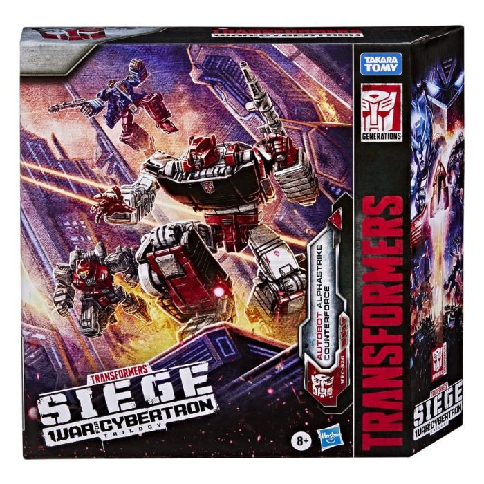 Transformers Generations War for Cybertron: Siege Action Figure 3-Pack Autobot Alphastrike Counterforce