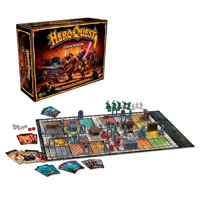 HeroQuest Board Game Game System english