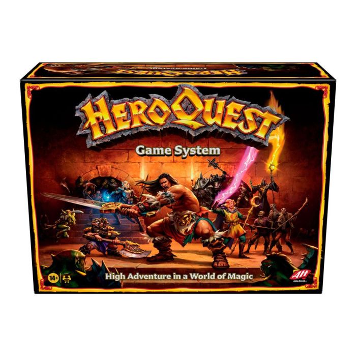 HeroQuest Board Game Game System english