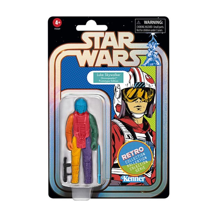 Star Wars Retro Collection Action Figure 2022 Luke Skywalker (Snowspeeder) Prototype Edition 10 cm