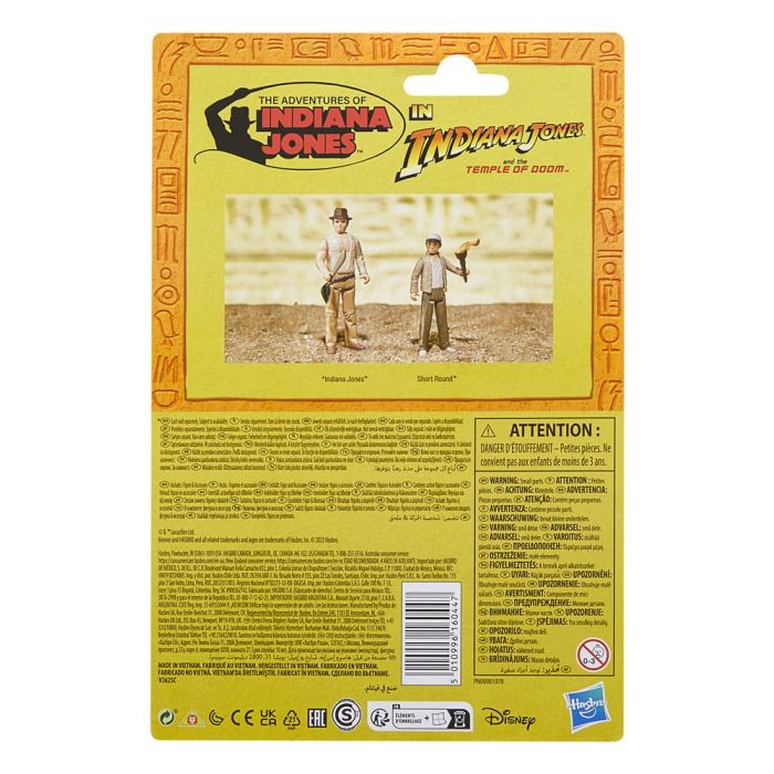 Indiana Jones Retro Collection Actionfigur Short Round (Temple of Doom) 10 cm