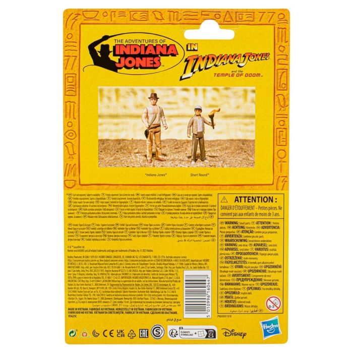 Indiana Jones Retro Collection Actionfigur Short Round (Temple of Doom) 10 cm