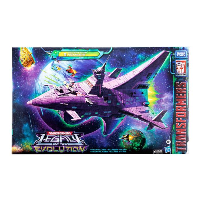 Transformers Generations Legacy Evolution Titan Class Action Figure Decepticon Nemesis 60 cm