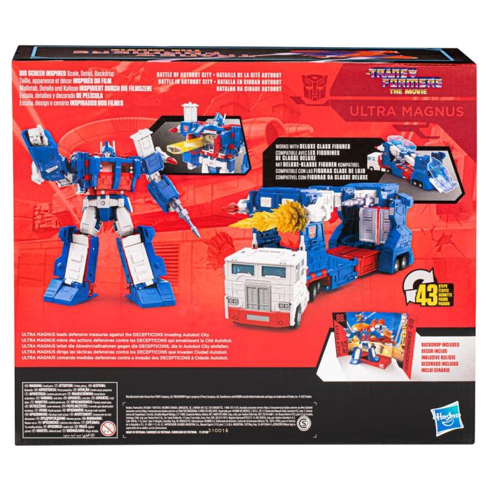 The Transformers: The Movie Generations Studio Series Commander Class Action Figure 86-21 Ultra Magnus 24 cm