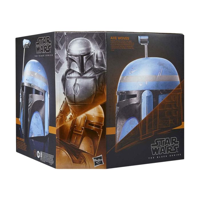 Star Wars: The Mandalorian Black Series Electronic Helmet Axe Woves